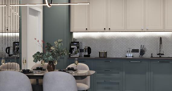 Кухня-гостиная